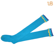 Kniehohe Socke aus Spitze für Damen